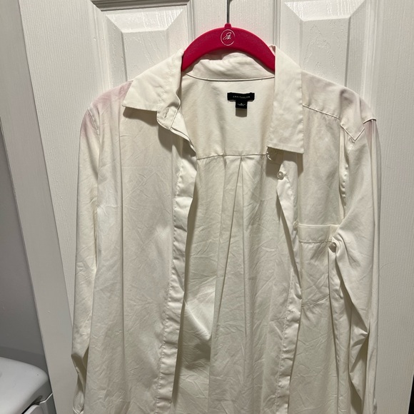Ann Taylor Tops - Ann Taylor white blouse. Size small.
